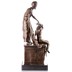 Emberkereskedő - bronz szobor képe